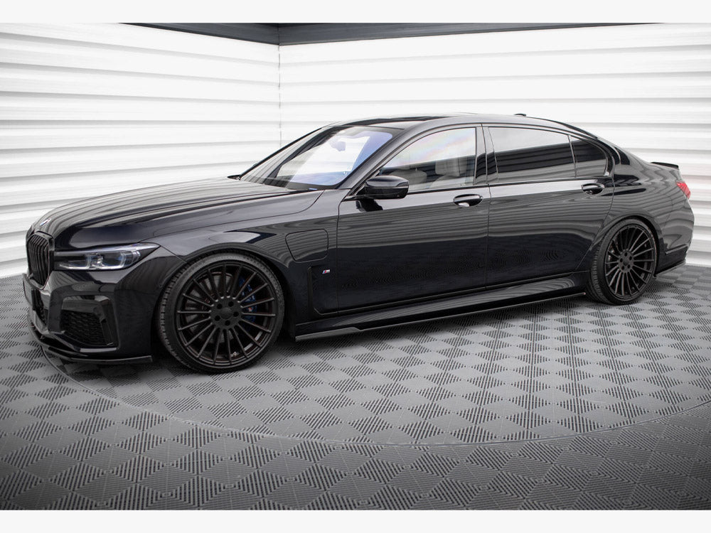 Maxton Design Side Skirts Diffusers V.2 BMW 7 Long M-Pack G12