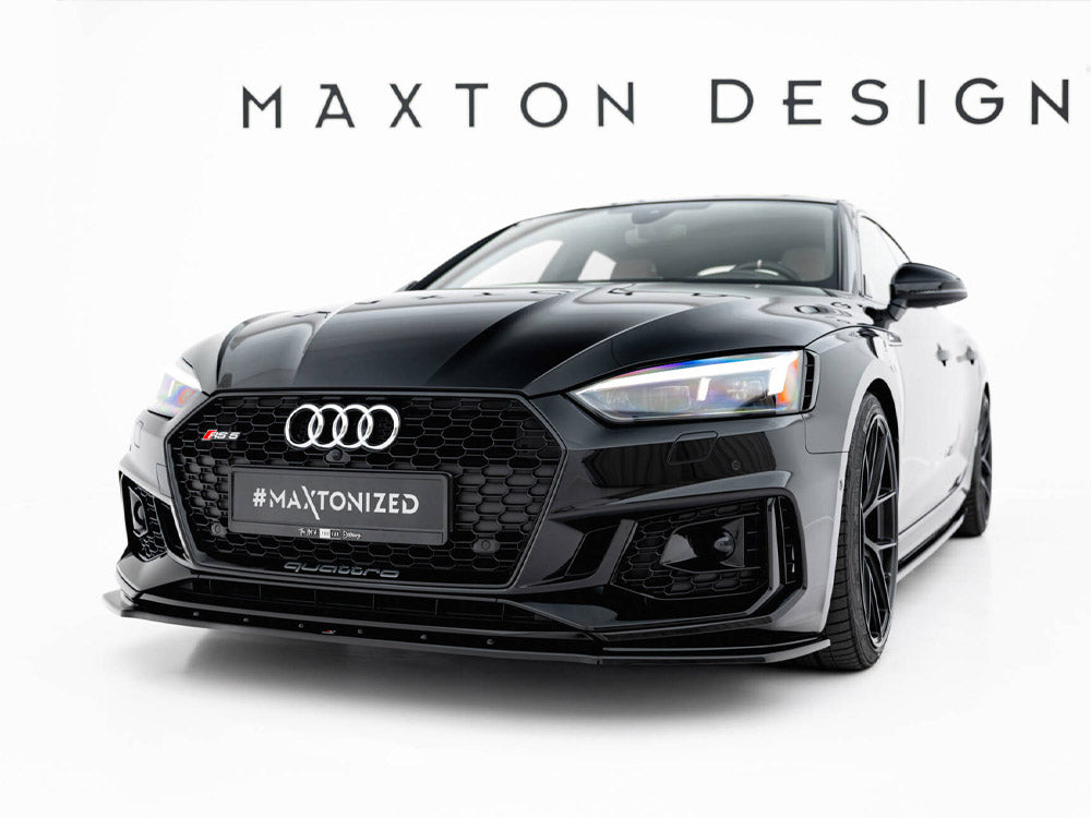 Maxton Design Front Splitter V.1 Audi RS5 Coupe / Sportback F5