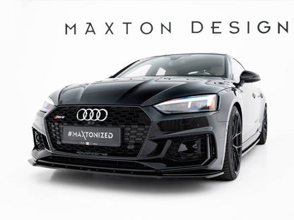 Maxton Design Front Splitter V.1 Audi RS5 Coupe / Sportback F5