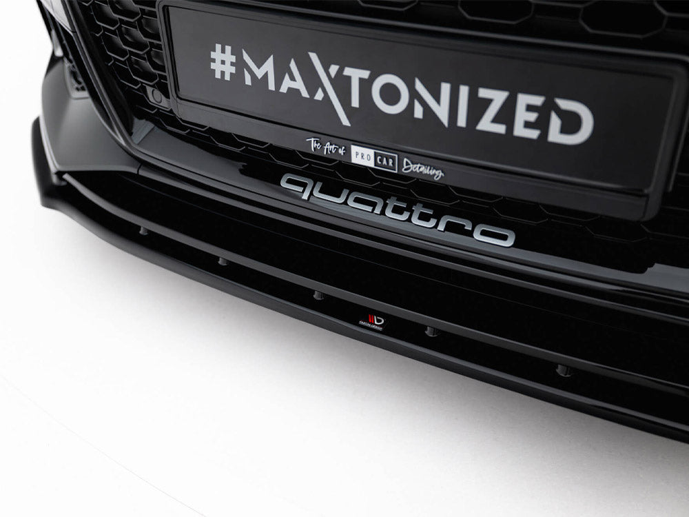 Maxton Design Front Splitter V.1 Audi RS5 Coupe / Sportback F5