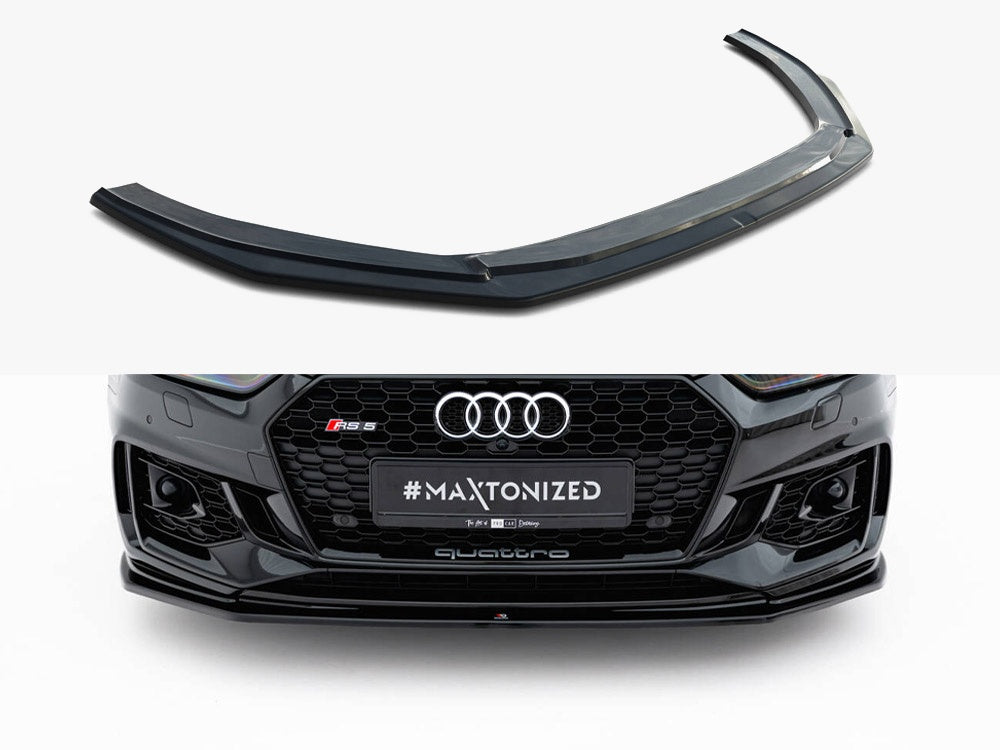 Maxton Design Front Splitter V.2 Audi RS5 Coupe / Sportback F5