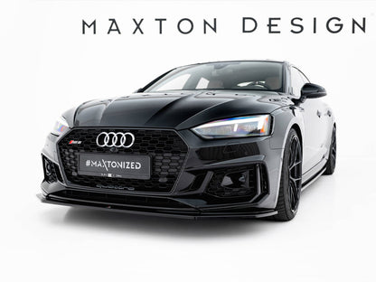 Maxton Design Front Splitter V.2 Audi RS5 Coupe / Sportback F5