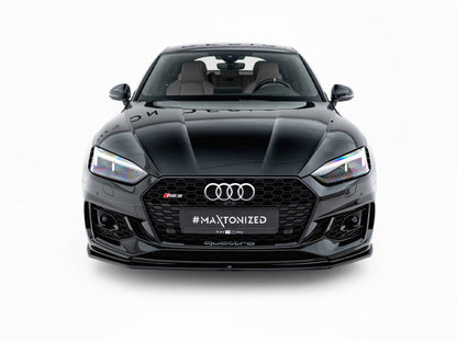 Maxton Design Front Splitter V.2 Audi RS5 Coupe / Sportback F5