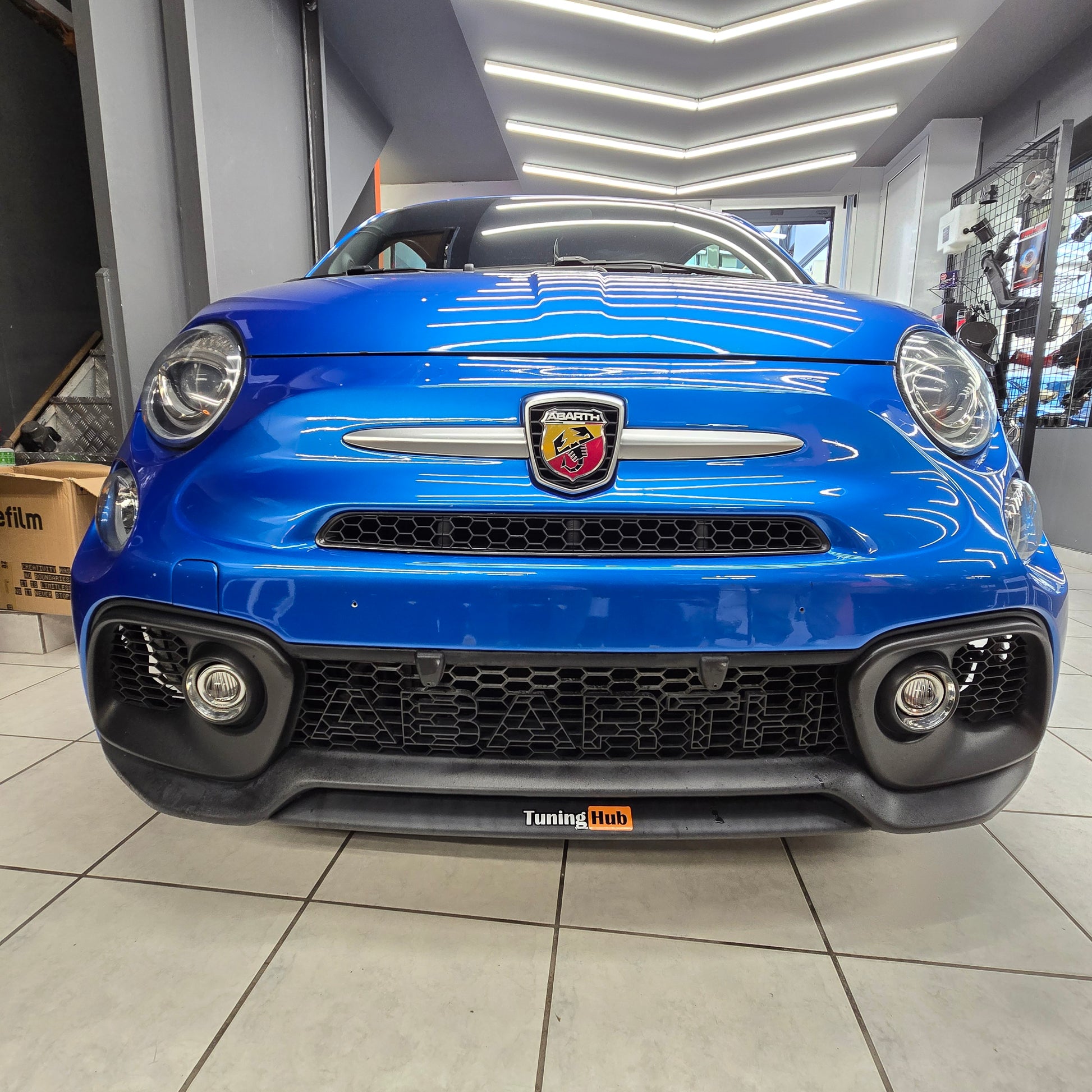 Abarth 595/695 Front Grille Honeycomb Inserts By Car Sketch - TMC Motorsport