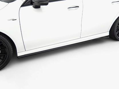 Maxton Design Side Skirts Diffusers Mercedes-AMG CLA 35 / 45 Coupe / Shooting Brake C118 Facelift / X118 Facelift