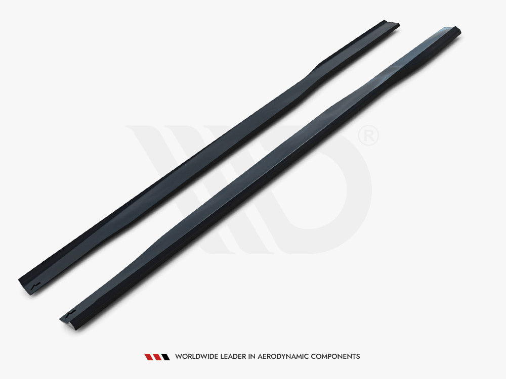 Maxton Design Side Skirts Diffusers Mercedes-AMG CLA 35 / 45 Coupe / Shooting Brake C118 Facelift / X118 Facelift