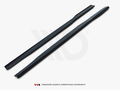 Maxton Design Side Skirts Diffusers Mercedes-AMG CLA 35 / 45 Coupe / Shooting Brake C118 Facelift / X118 Facelift