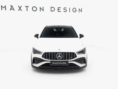 Maxton Design Front Splitter Mercedes-AMG CLA 35 Coupe / Shooting Brake C118 Facelift / X118 Facelift