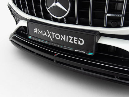 Maxton Design Front Splitter Mercedes-AMG CLA 35 Coupe / Shooting Brake C118 Facelift / X118 Facelift