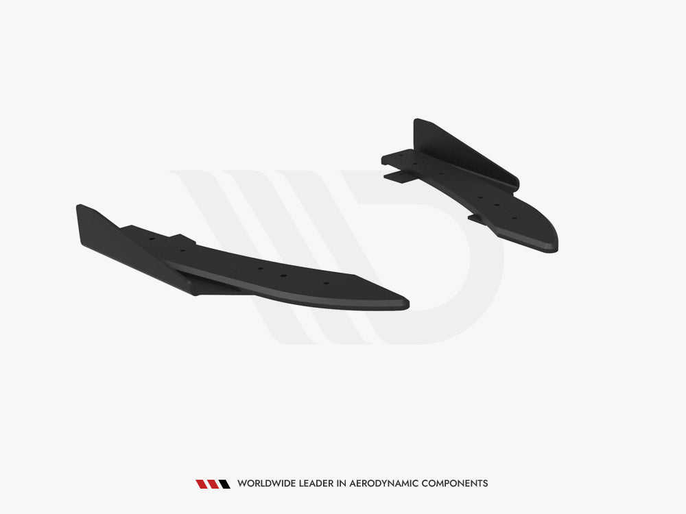 Maxton Design Street Pro Rear Side Splitters + Flaps Audi RS5 Coupe / Sportback F5