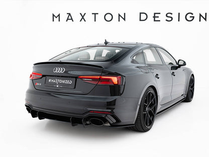 Maxton Design Street Pro Rear Side Splitters Audi RS5 Coupe / Sportback F5