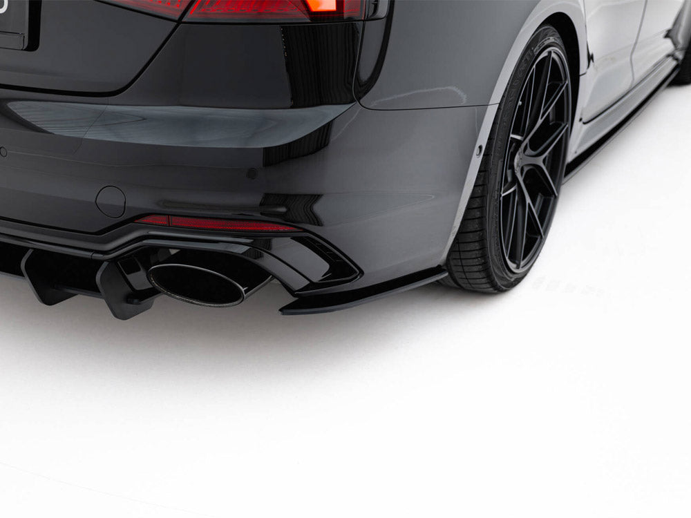 Maxton Design Street Pro Rear Side Splitters Audi RS5 Coupe / Sportback F5