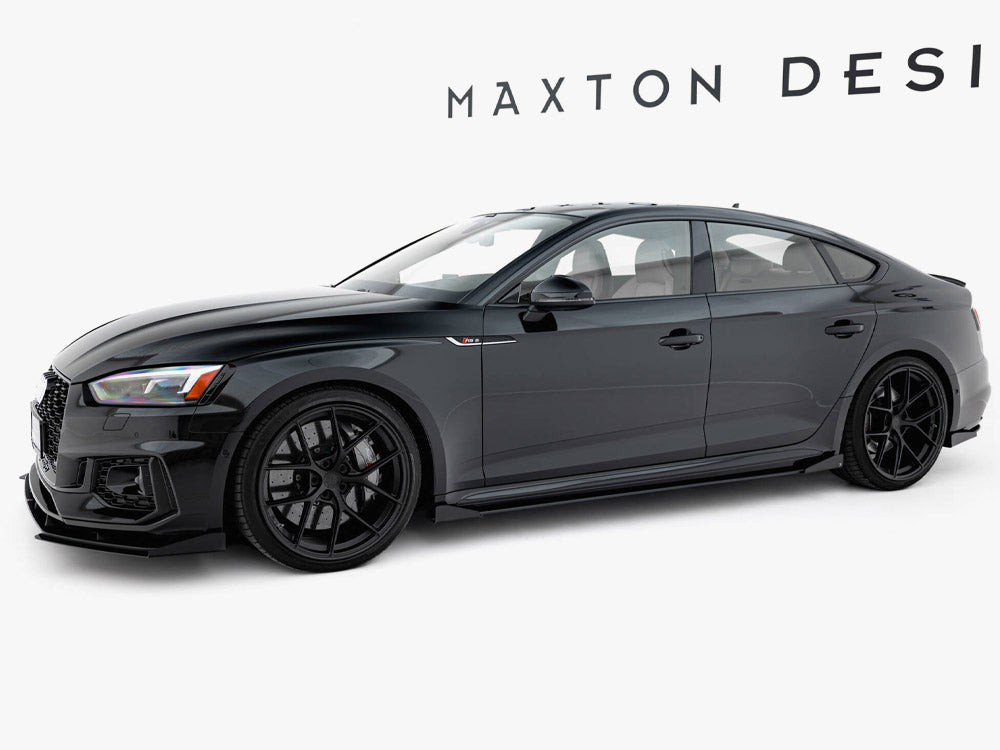 Maxton Design Street PRO Side Skirts Diffusers + Flaps Audi RS5 Sportback F5