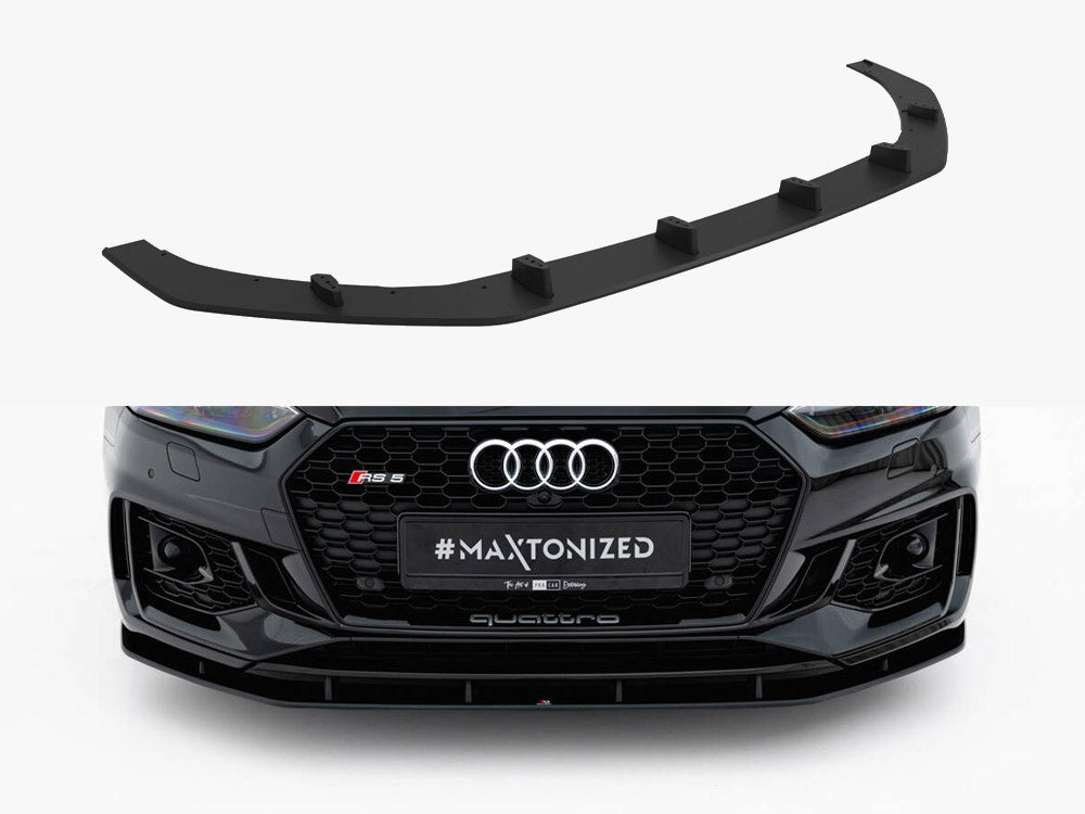 Maxton Design Street PRO Front Splitter Audi RS5 Coupe / Sportback F5