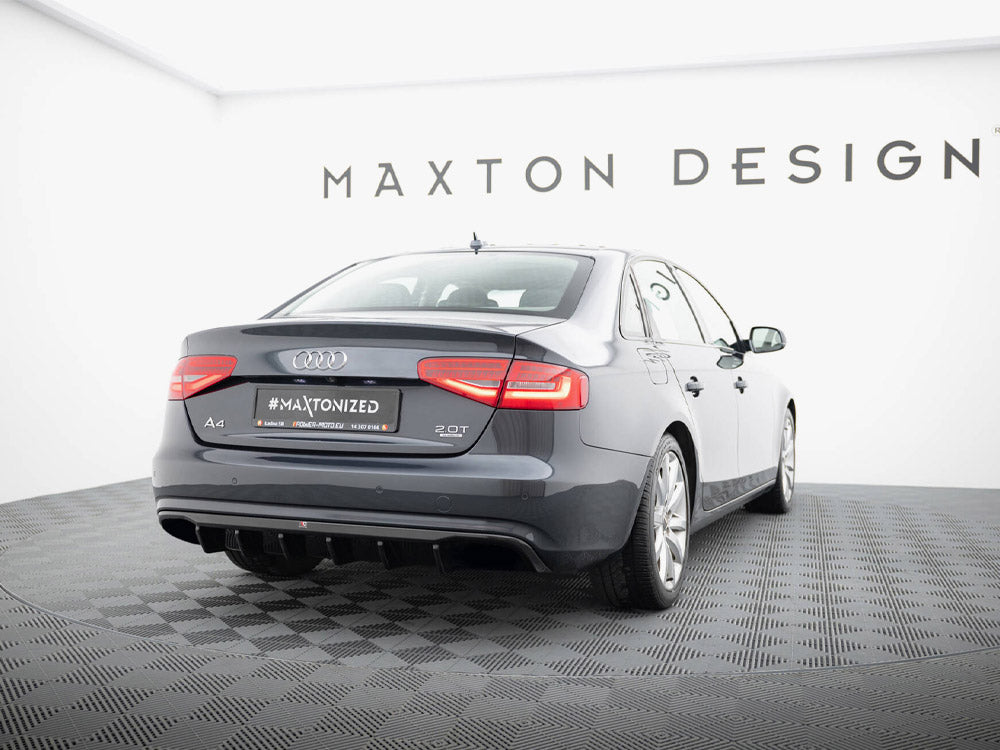 Maxton Design Rear Valance Audi A4 B8 Facelift (Version without exhausts)