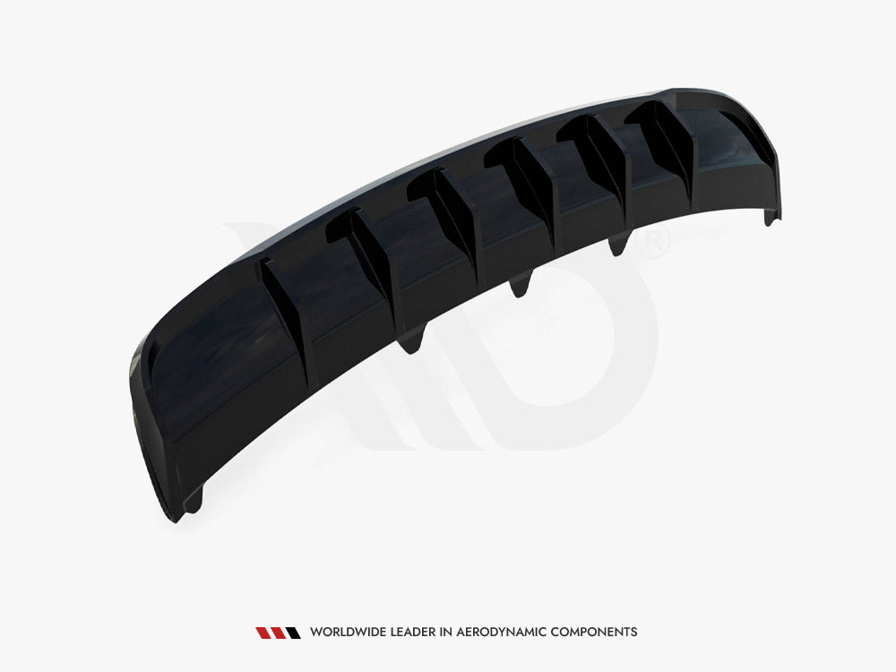Maxton Design Rear Valance Audi A4 B8 Facelift (Version without exhausts)
