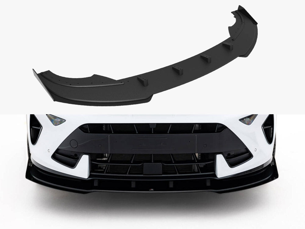 Maxton Design Street PRO Front Splitter V.1 + Flaps Cupra Formentor Mk1 Facelift
