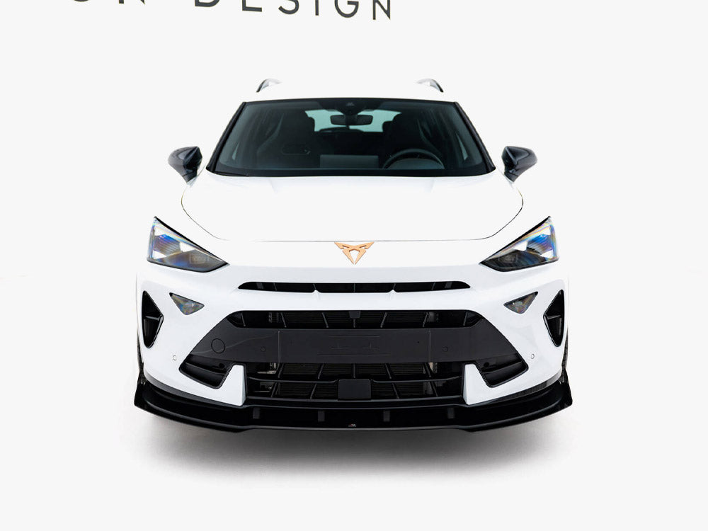 Maxton Design Street PRO Front Splitter V.1 + Flaps Cupra Formentor Mk1 Facelift