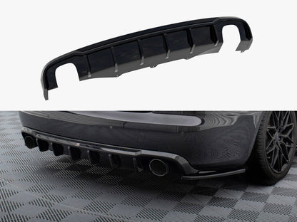 Maxton Design Rear Valance Audi A4 B8 (Version with single exhausts on both sides)
