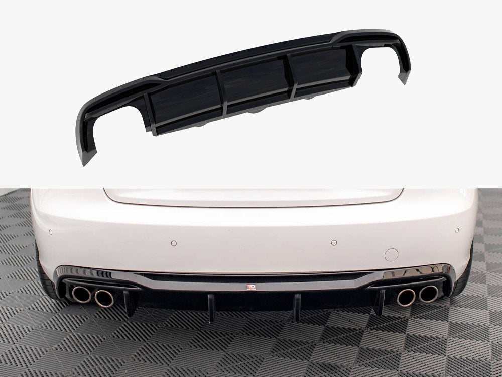 Maxton Design Rear Valance Audi A5 8T Facelift (Version with dual exhausts on both sides)