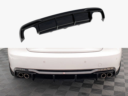 Maxton Design Rear Valance Audi A5 8T Facelift (Version with dual exhausts on both sides)