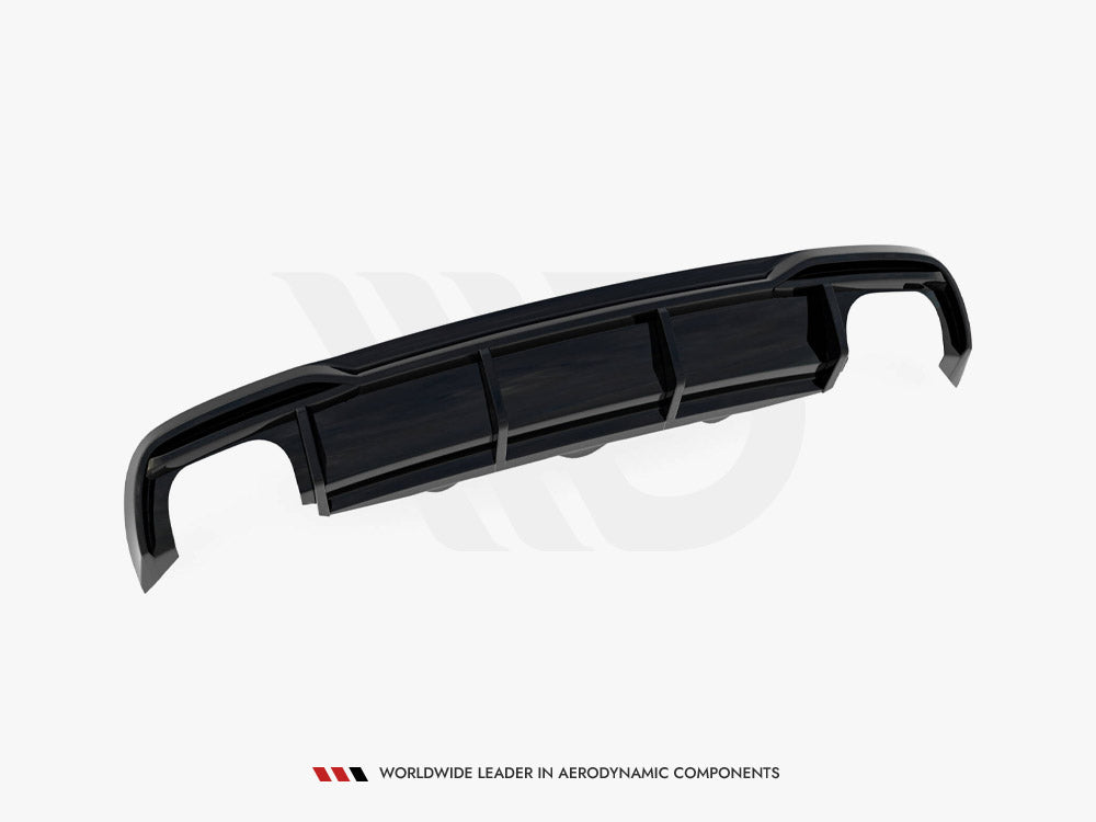 Maxton Design Rear Valance Audi A5 8T Facelift (Version with dual exhausts on both sides)