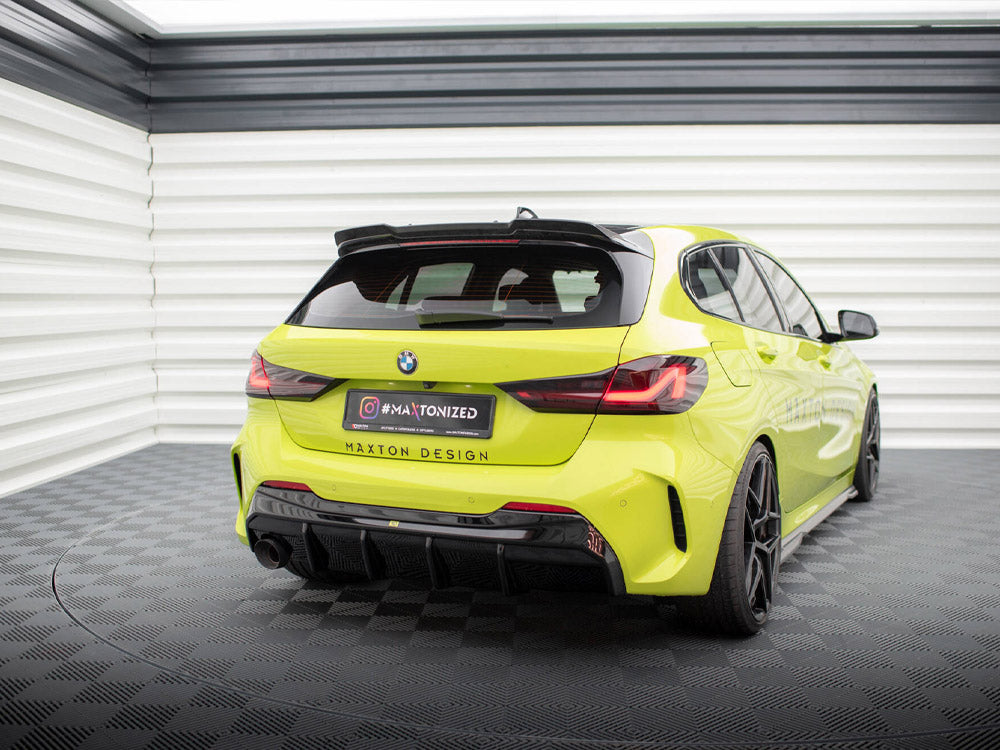 Maxton Design Rear Valance V.3 BMW 1 F40 M-Pack (Single exhaust version on one side)