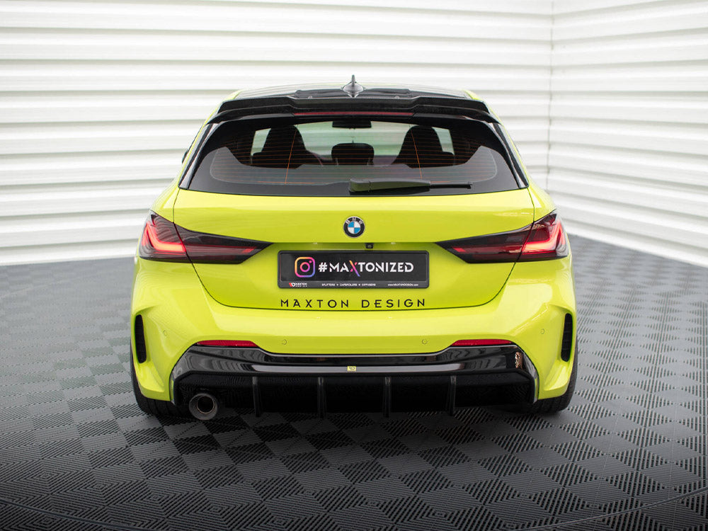 Maxton Design Rear Valance V.3 BMW 1 F40 M-Pack (Single exhaust version on one side)