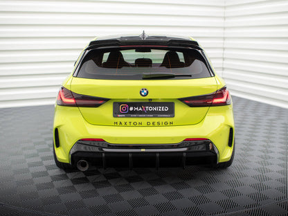Maxton Design Rear Valance V.3 BMW 1 F40 M-Pack (Single exhaust version on one side)
