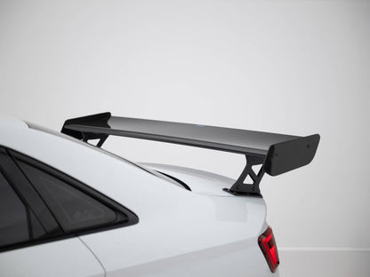 Maxton Design Carbon Spoiler With External Brackets Uprights + LED Audi A3 / A3 S-Line / S3 / RS3 Sedan 8V / 8V Facelift