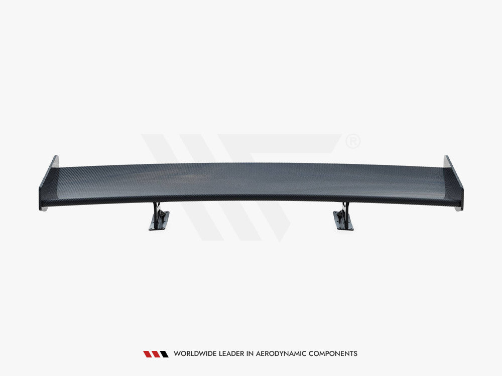 Maxton Design Carbon Spoiler With Internal Brackets Uprights + LED Audi A3 / A3 S-Line / S3 / RS3 Sedan 8V / 8V Facelift