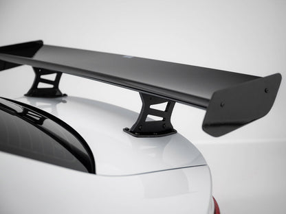 Maxton Design Carbon Spoiler With Internal Brackets Uprights Audi A3 / A3 S-Line / S3 / RS3 Sedan 8V / 8V Facelift