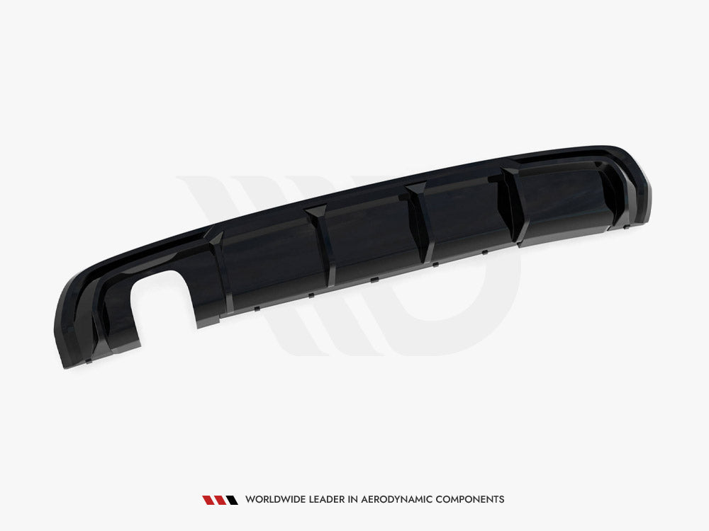 Maxton Design Rear Valance Audi A3 S-Line Sportback 8V (Version with single exhaust tips on one side)
