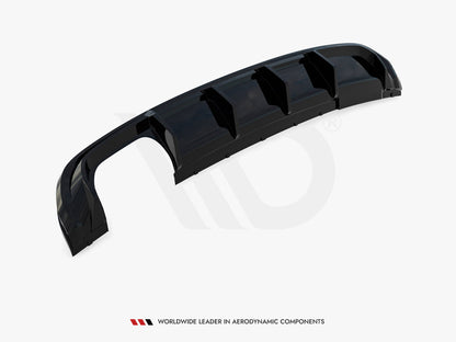 Maxton Design Rear Valance Audi A3 S-Line Sportback 8V (Version with dual exhausts tips on one side)