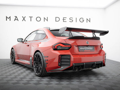 Maxton Design Carbon Spoiler With Upper Swan Mounting BMW M2 G87