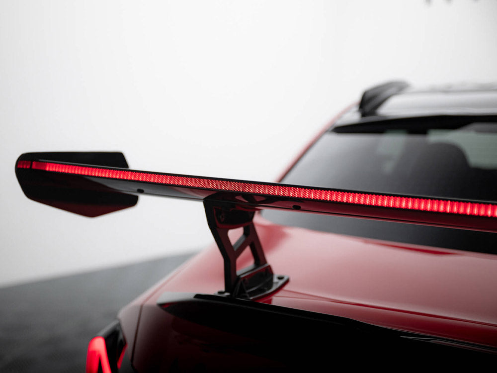 Maxton Design Carbon Spoiler With Internal Brackets Uprights + LED BMW M2 G87