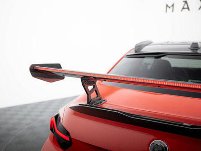 Maxton Design Carbon Spoiler With Internal Brackets Uprights + LED BMW M2 G87