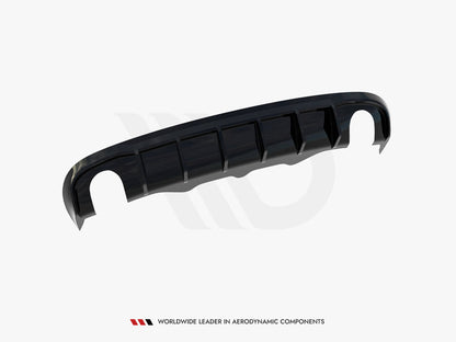 Maxton Design Rear Valance Audi A5 S-Line Sportback 8T (Version with single exhaust tips on both sides)
