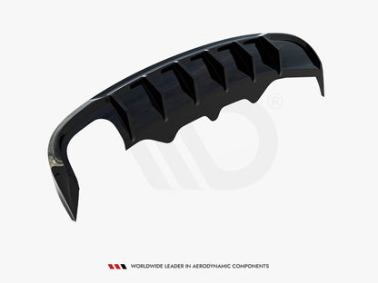 Maxton Design Rear Valance Audi A5 S-Line Sportback 8T (Version with dual exhaust tips on one side)