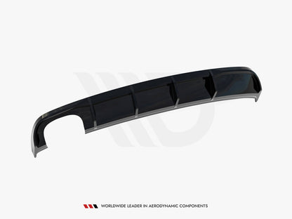 Maxton Design Rear Valance Audi A3 Sedan 8V Facelift (Version with dual exhaust tips on one side)