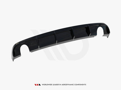Maxton Design Rear Valance Audi A3 Sedan 8V Facelift (Version with single exhaust tips on both sides)