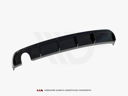 Maxton Design Rear Valance Audi A3 Sedan 8V Facelift (Version with single exhaust tips on one side)