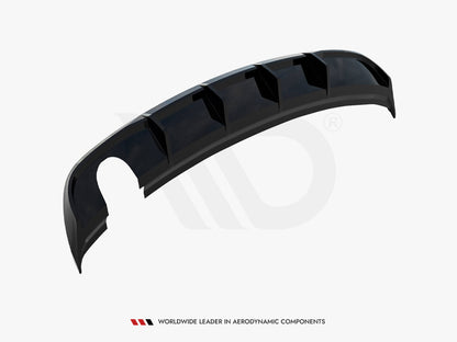 Maxton Design Rear Valance Audi A3 Sedan 8V Facelift (Version with single exhaust tips on one side)
