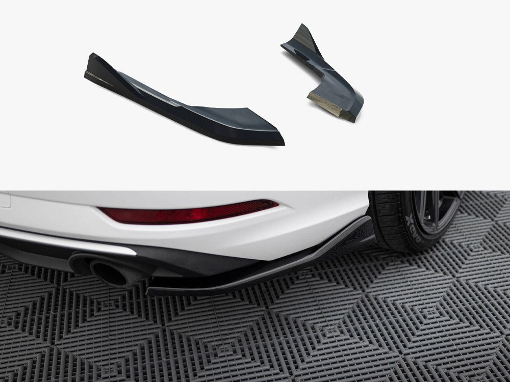 Maxton Design Rear Side Splitters V.1 Audi A3 Sedan 8V Facelift