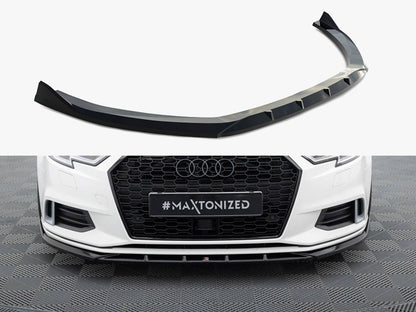 Maxton Design Front Splitter Audi A3 Sedan 8V Facelift