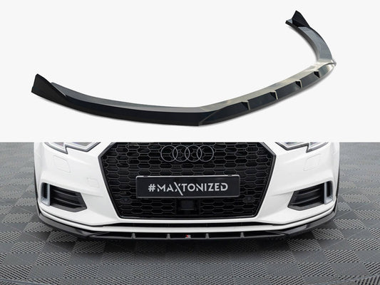 Maxton Design Front Splitter Audi A3 Sedan 8V Facelift