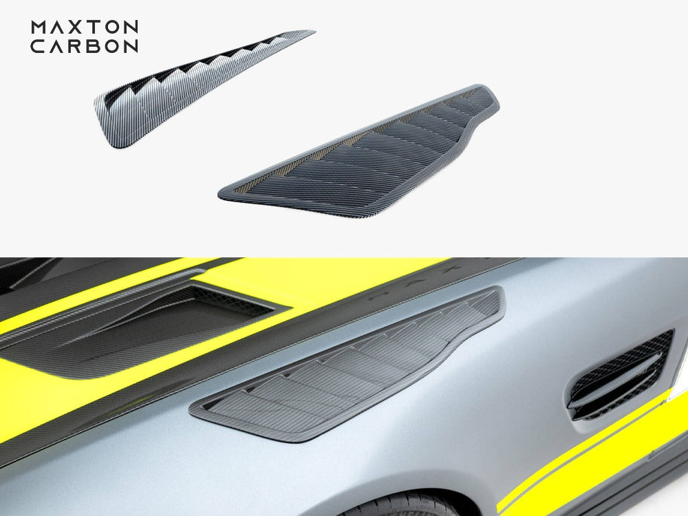 Maxton Design Prepreg Carbon Front Fender Side Vents Mercedes-AMG GT C C190 Facelift