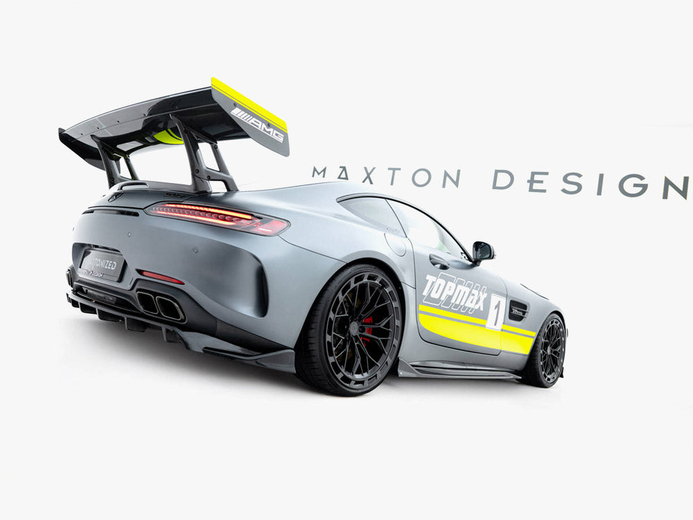 Maxton Design Rear Splitter (Vertical Bars) Mercedes-AMG GT C C190 Facelift