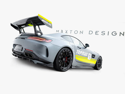 Maxton Design Rear Splitter (Vertical Bars) Mercedes-AMG GT C C190 Facelift