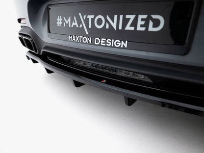 Maxton Design Rear Splitter (Vertical Bars) Mercedes-AMG GT C C190 Facelift